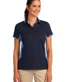 Port Authority L524    Ladies Dry Zone   Colorbloc in Navy/blue lake