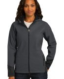 Port Authority L319    Ladies Vertical Hooded Soft in Mag grey/black