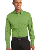 Port Authority S646    Stretch Poplin Shirt in Wintergreen