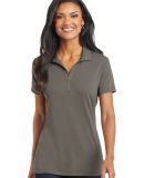 Port Authority L568    Ladies Cotton Touch   Perfo in Grey smoke