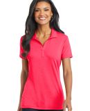 Port Authority L568    Ladies Cotton Touch   Perfo in Hot coral