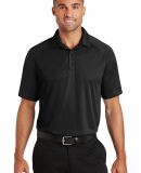 Port Authority K575    Crossover Raglan Polo in Black