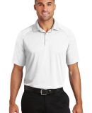 Port Authority K575    Crossover Raglan Polo in White