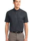 Port Authority TLS508    Tall Short Sleeve Easy Ca in Cl navy/lt stn