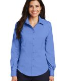 Port Authority L638    Ladies Non-Iron Twill Shirt in Ultramarine