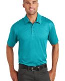 Port Authority K576    Trace Heather Polo in Tropic blue he