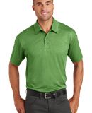 Port Authority K576    Trace Heather Polo in Vine green hth