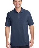 Port Authority K574    Digi Heather Performance Po in Dress blue nvy