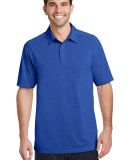 Port Authority K574    Digi Heather Performance Po in True royal