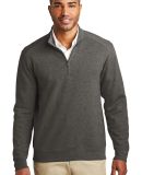 Port Authority K807    Interlock 1/4-Zip in Char he/mh gry