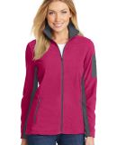 Port Authority L233    Ladies Summit Fleece Full-Z in Dk fuchsia/mag