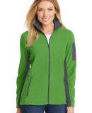 Port Authority L233    Ladies Summit Fleece Full-Z in Vine green/mag