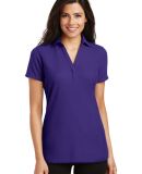 Port Authority L5001    Ladies Silk Touch   Y-Neck in Purple