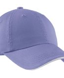 Port Authority C830A    Sandwich Bill Cap with Str in Blue iris/stne