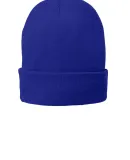 Port & Company CP90L Fleece-Lined Knit Cap in Athl royal