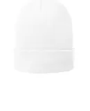 Port & Company CP90L Fleece-Lined Knit Cap in White