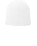 Port & Company CP91L Fleece-Lined Beanie Cap White