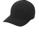 Port Authority C928    Flexfit   Wool Blend Cap in Black