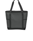 Port Authority BG411    On-The-Go Tote in Dark char/blk
