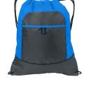 Port Authority BG611    Pocket Cinch Pack in Brl blu/dp smk