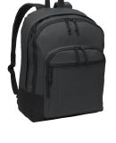 Port Authority BG204    Basic Backpack in Dark charcoal