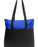 Port Authority BG407    Zip-Top Convention Tote Royal/Black