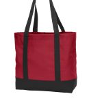 Port Authority BG406    Day Tote in Chili red/blk