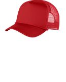 Port Authority C932    5-Panel Snapback Cap in Red