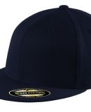 Port Authority C808    Flexfit   Flat Bill Cap in Navy