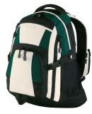 Port Authority BG77    Urban Backpack in Black/hntr/stn