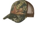 Port Authority C930    Structured Camouflage Mesh  in Mo nbu/brown