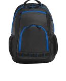 Port Authority BG207    Xtreme Backpack in Dg/blk/shk blu