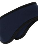 Port Authority C916    Two-Color Fleece Headband in Navy