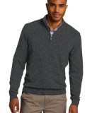 Port Authority SW290    1/2-Zip Sweater in Charcoal hthr