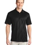 Port Authority K548    Tech Embossed Polo in Black