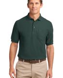 Port Authority TLK500P    Tall Silk Touch Polo wit in Dark green