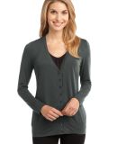 Port Authority L545    Ladies Concept Cardigan in Grey smoke