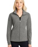 Port Authority L235    Ladies Heather Microfleece  in Pearl grey hea