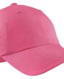 Port Authority LPWU    Ladies Garment Washed Cap in Bright pink