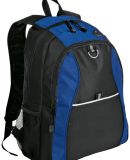 Port Authority BG1020    Contrast Honeycomb Backpa in Twil blue/blk