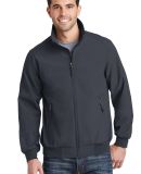 Port Authority J337    Soft Shell Bomber Jacket in Battleship gry