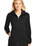 Port Authority L719    Ladies Active Hooded Soft S in Deep black