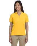 D100W Devon & Jones Ladies’ Pima Pique Short-Sle SUNRAY YELLOW