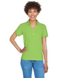 D100W Devon & Jones Ladies’ Pima Pique Short-Sle LIME