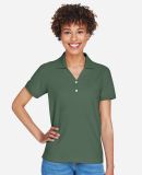 D100W Devon & Jones Ladies’ Pima Pique Short-Sle in Dill