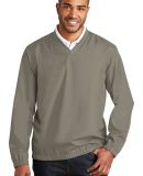 Port Authority J342    Zephyr V-Neck Pullover in Stratus grey