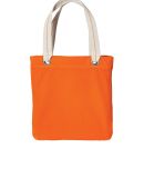 Port Authority B118    Allie Tote in Bright orange