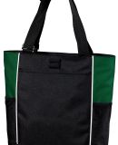 Port Authority B5160    Panel Tote in Black/hunter