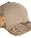 Port Authority C807    Camo Cap with Contrast Fron in Rt extra/khaki