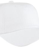 Port Authority BTU    Brushed Twill Cap in White
